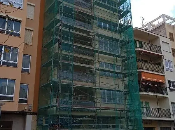 Andamios de fachada